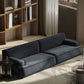 Living Room Square Arm Standard Sofa Dark Gray Cushion Back Couch Clearhalo 'furn' 'furn_sofas' 'Furniture' 'furniture_sofas' 'Living Room Furniture' 'Sofa' 'sofas' 1200x1200_0b1fb5c8-1a96-45a9-82ab-e570c6327d2e