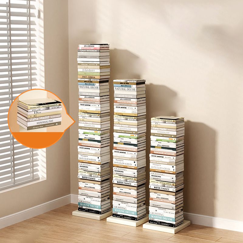 Contemporary Style Metal Bookshelf Open Bookcase for Living Room