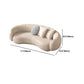 25.6" H Contemporary Faux Leather Curved Sofa for Living Room Clearhalo 'furn' 'furn_sofas' 'Furniture' 'Living Room Furniture' 'Sofa' 'sofas' 1200x1200_0b230a2c-7c9e-400f-ada2-230a019fc6d0