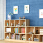 Closed Back Standard Bookshelf Wooden Contemporary Bookcase with Shelves Clearhalo 'Bookcases' 'furn' 'furn_bookcases' 'Furniture' 'Office Furniture' 1200x1200_0b24fe8a-362e-417d-8cd7-ba9b48403a1d