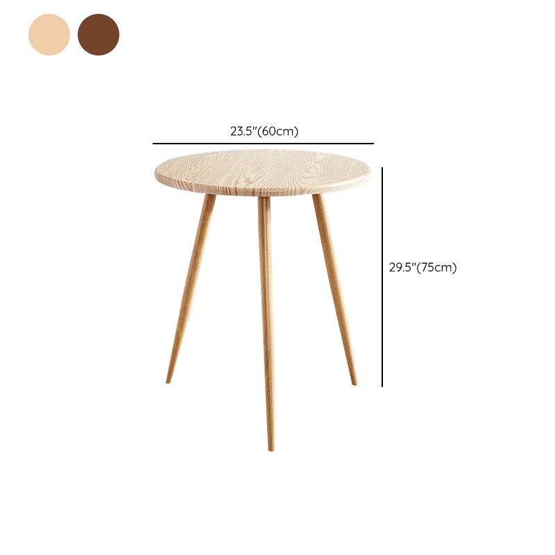 Contemporary Round and Wooden Square Dining Table for 2 People Clearhalo 'Dining Tables & Seating' 'Dining Tables' 'dining_table' 'furn' 'furn_dining_table' 'Furniture' 'Kitchen & Dining Furniture' 1200x1200_0b2bc7e5-a2b2-4751-bdfc-bb1f432f34fa