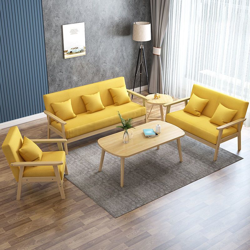 Zeitgenössischer enger Rückenstandard Square Arm Wohnzimmer Sofa