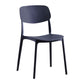 Nordic Glam Style Chairs Kitchen Armless Chair with Plastic Legs Clearhalo 'Dining Chairs' 'Dining Tables & Seating' 'dining_chair' 'Furniture' 'furniture_dining_chair' 'Kitchen & Dining Furniture' 1200x1200_0b2df384-bdc4-4f13-940f-9d76df25f0f6
