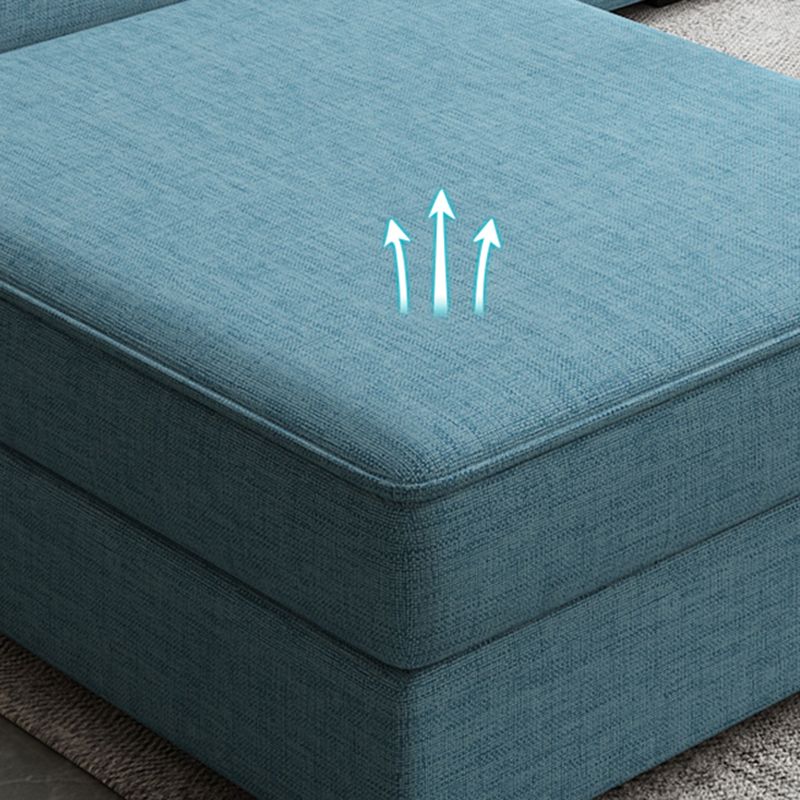 U-Shaped Sofa Sectional Pillow Top Arm Sectional Sofa Set with Pillows Clearhalo 'furn' 'furn_sectionals' 'Furniture' 'Living Room Furniture' 'Sectionals' 1200x1200_0b2fba5e-643e-485f-8359-904c513bc2ef