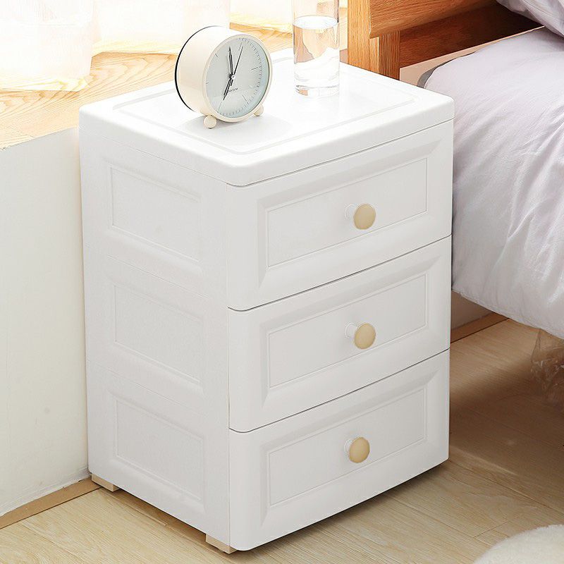 Plastic Wardrobe Armoire with Legs Modern Storage Cabinet with Drawer Clearhalo 'Armoires & Wardrobes' 'armoires_wardrobes' 'Bedroom Furniture' 'furn' 'furn_armoires_wardrobes' 'Furniture' 1200x1200_0b324420-9c57-45f0-95de-7565fe08b042