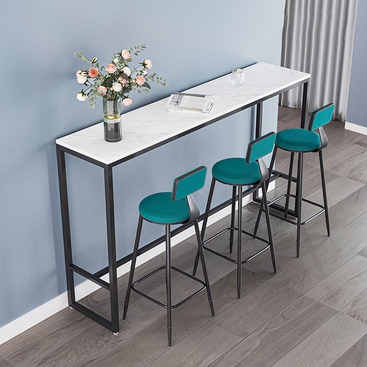Scandinavian Matte Finish Velvet Counter Stool Footrest Home Barstool Clearhalo 'Bar Furniture' 'Bar Stools' 'bar_stools' 'furn' 'furn_bar_stools' 'Furniture' 'furniture_bar_stools' 'Kitchen & Dining Furniture' 1200x1200_0b33d4a8-98b7-4e7c-a8ff-898153e19b2c