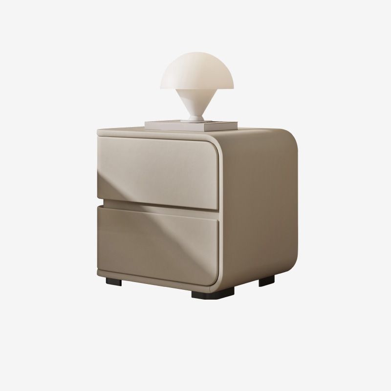 Comodino in legno alto 18,5 "con comodino da tavolo accento