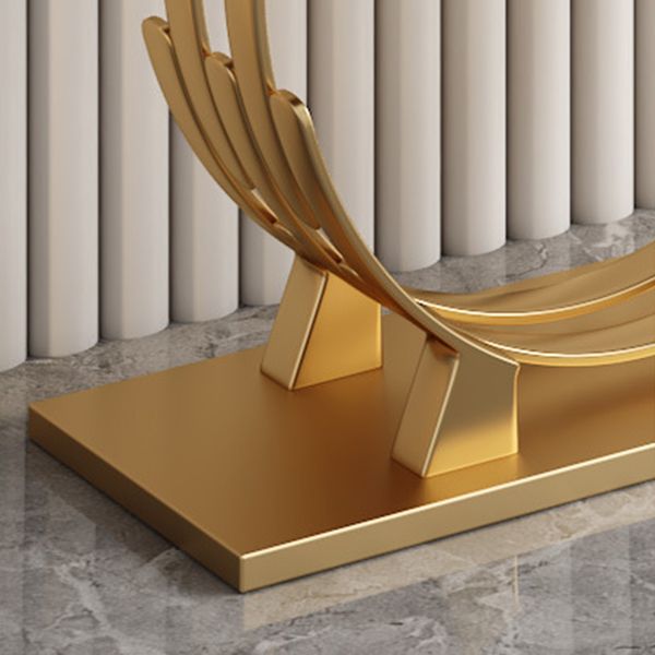 31" H Glam Console Accent Table Antique Finish Console Sofa Table Clearhalo 'Console Tables' 'console_tables' 'Entry & Mudroom Furniture' 'furn' 'furn_console_tables' 'Furniture' 1200x1200_0b3467dc-00fb-474c-9d87-3f80493899ff