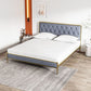 Tufted Upholstered Bed with Headboard Faux Leather Bed with Metal Legs Clearhalo 'Bedroom Furniture' 'Beds' 'furn' 'furn_beds' 'Furniture' 1200x1200_0b37045e-f262-4a02-9ea3-4921707850c8