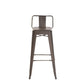 Industrial Style Metal Bar-stool Square Iron Seat Counter Stool for Kitchen Bar Clearhalo 'Bar Furniture' 'Bar Stools' 'bar_stools' 'furn' 'furn_bar_stools' 'furniture_bar_stools' 'Kitchen & Dining Furniture' 'kitchen&dining_furn' 'kitchen' 'kitchen_furn' Furniture' 1200x1200_0b39d7d5-00b4-4a0f-ab91-aa3bc24ab748