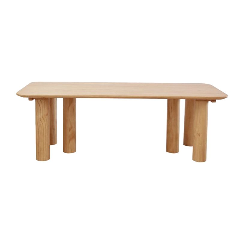 Modern Dining Set 1/5/7 Pieces Rectangle Pine Wood Dining Table for Living Room Clearhalo 'Dining Room Sets' 'Dining Tables & Seating' 'dining_room_set' 'furn' 'furn_dining_room_set' 'Furniture' 'Kitchen & Dining Furniture' 1200x1200_0b3ee5b1-afb0-4f4d-8b1c-9165b68f5682