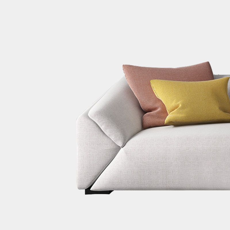 Modernism Tuxedo Arm Sofa Stain Resistant Fabric Sofa in Gray Clearhalo 'furn' 'furn_sofas' 'Furniture' 'Living Room Furniture' 'Sofa' 'sofas' 1200x1200_0b3fa1ec-b865-4a95-9390-1e8757958d22