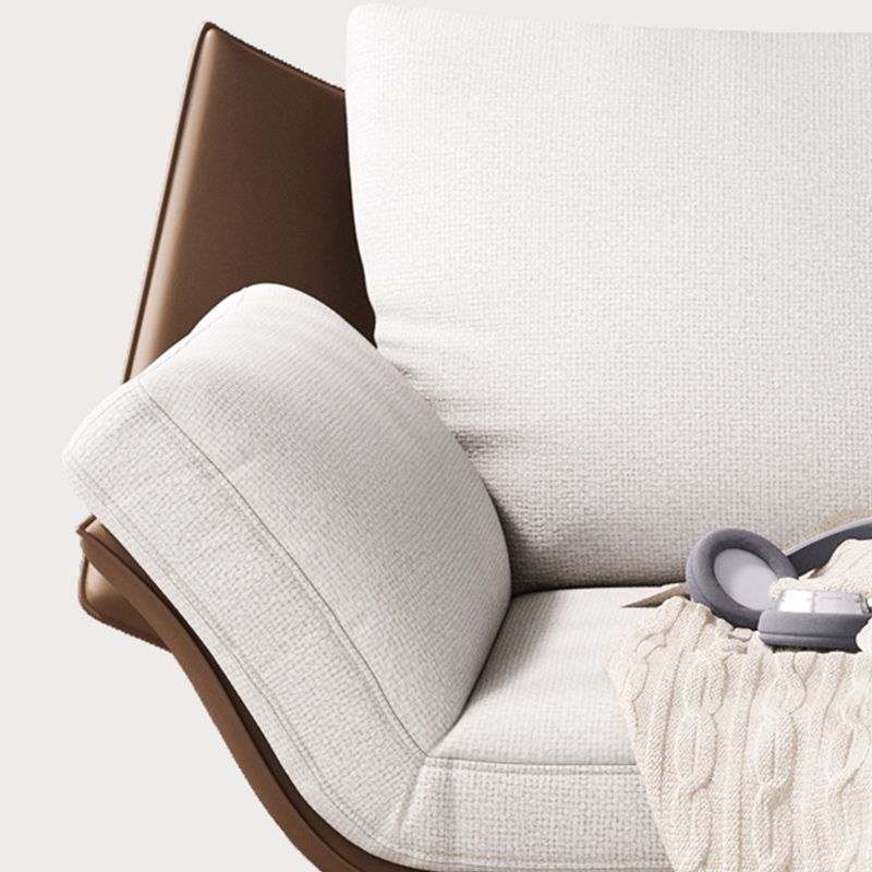 Mid-Century Modern Accent Armchair Flared Arms Fabric Armchair Clearhalo 'Accent Chairs' 'accent_chairs' 'Chairs & Seating' 'furn' 'furn_accent_chairs' 'Furniture' 'Living Room Furniture' 1200x1200_0b3fb619-3a44-4b8d-b112-f28141f00919