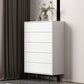 13.65-inch W Modern Storage Chest Dresser Manufactured Wood Storage Chest