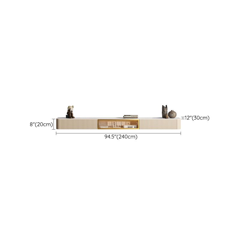 Glam Stone TV Stand Console Wall-mounted TV Media Stand with Drawers for Living Room Clearhalo 'furn' 'furn_tv_stands_entertainment_centers' 'Furniture' 'Living Room Furniture' 'TV Stands & Entertainment Centers' 'TV Stands & Media Storage Furniture' 'tv_stands_entertainment_centers' 1200x1200_0b4823c4-3e85-462e-a70e-959dd6cba030