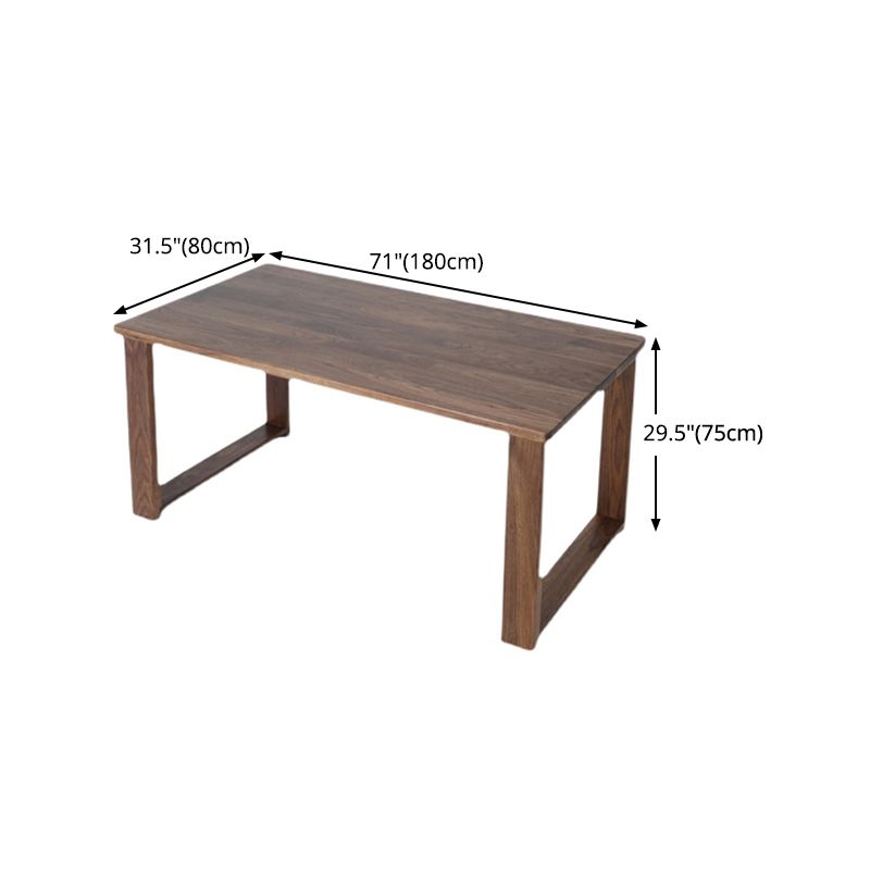 Modern Rectangle Dining Table Solid Wood Table with Sled Base Clearhalo ' dining_table' 'Dining Tables & Seating' 'Dining Tables' 'furn' 'furn_dining_table' 'Furniture' 'furniture_dining_table' 'Kitchen & Dining Furniture' 'kitchen&dining_furn' 'kitchen' 'kitchen_dining_table' 1200x1200_0b4ab938-e0bc-4c7a-ad23-9f7b6e2b424d