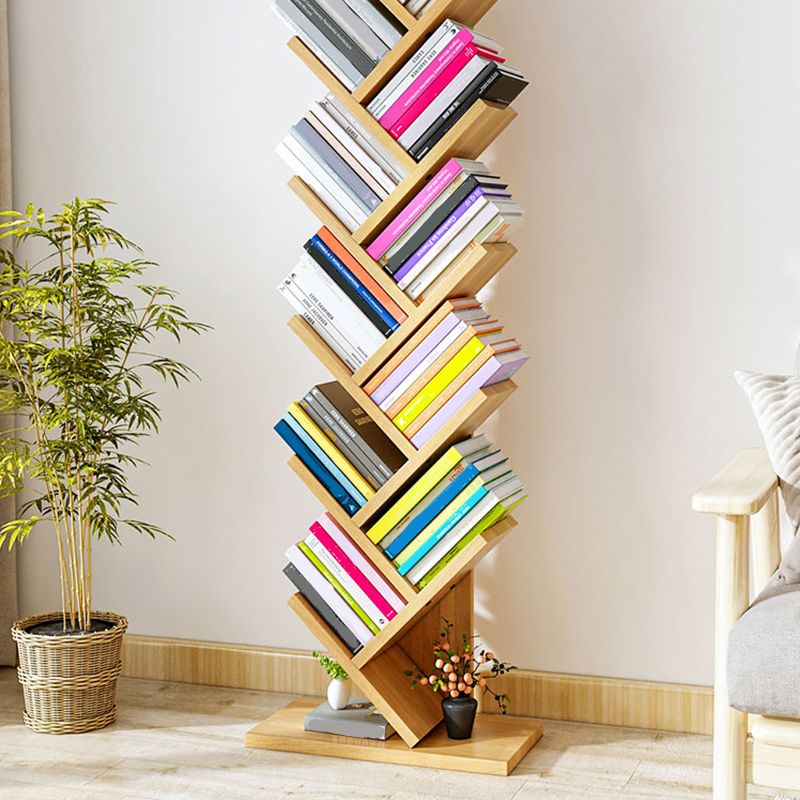 Scandinavian Style Bookshelf Closed Back Bookcase for Home and Office Study Room Clearhalo 'Bookcases' 'furn' 'furn_bookcases' 'Furniture' 'furniture_bookcases' 'Office Furniture' 1200x1200_0b4c6e55-c11e-4d34-8434-fe5226304c30