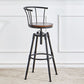 Industrial Style Bar-stool Metal 4 Legs Round Seat Barstool for Kitchen Bar Clearhalo 'Bar Furniture' 'Bar Stools' 'bar_stools' 'furn' 'furn_bar_stools' 'furniture_bar_stools' 'Kitchen & Dining Furniture' 'kitchen&dining_furn' 'kitchen' 'kitchen_furn' Furniture' 1200x1200_0b4dd315-8f8a-403c-a91a-e07b6561f163