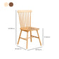 Modern Armless Backrest Chair with Rubber Wood Legs for Dining Room Clearhalo 'Dining Chairs' 'Dining Tables & Seating' 'dining_chair' 'furn' 'furn_dining_chair' 'Furniture' 'Kitchen & Dining Furniture' 1200x1200_0b507162-937c-47bf-bcb6-bf611b515a8b
