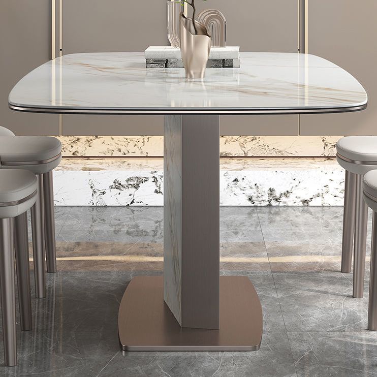 Nordic Sintered Stone Top Ess -Set Rechteck 1