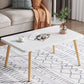 4 Legs Base Design Square/rectangular Wood-based Board Table Coffee Table Clearhalo 'Coffee & Accent Tables' 'Coffee Tables' 'coffee_tables' 'furn' 'furn_coffee_tables' 'Furniture' 'Living Room Furniture' 1200x1200_0b5810ac-46ce-43ee-b24e-6f1d4fee027a