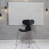 Chaise en bois moderne ouvert meubles côté salle à manger en finition mate