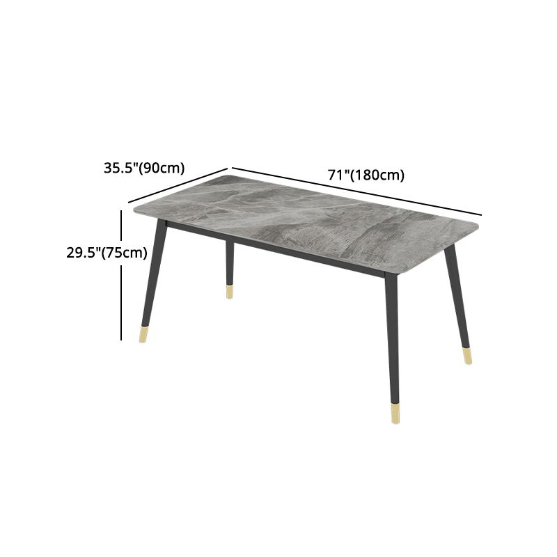 Glam 1/5/7 Pieces Dining Set Rectangle Dining Table Set for Home Use Clearhalo 'Dining Room Sets' 'Dining Tables & Seating' 'dining_room_set' 'furn' 'furn_dining_room_set' 'Furniture' 'furniture_dining_room_set' 'Kitchen & Dining Furniture' 'kitchen&dining_furn' 'kitchen' 1200x1200_0b5abfb1-f127-4a8d-a75f-d06a0486da98