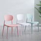 Contemporary Stackable Chairs Open Back Kitchen Armless Chairs with Plastic Legs Clearhalo 'Dining Chairs' 'Dining Tables & Seating' 'dining_chair' 'furn' 'furn_dining_chair' 'Furniture' 'furniture_dining_chair' 'Kitchen & Dining Furniture' 1200x1200_0b5ac617-a4bf-4939-a6d0-c4b73a5f0b6f