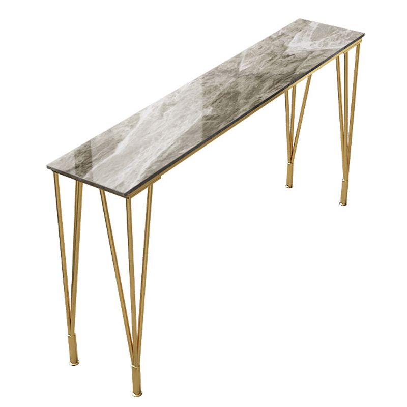 Tavolo da altezza della barra industriale tavolo da pub top con 4 gambe metalliche