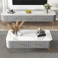 4 Legs Slate Rectangular Coffee Table Modern Single Coffee Table with Drawer Clearhalo 'Coffee & Accent Tables' 'Coffee Tables' 'coffee_tables' 'furn' 'furn_coffee_tables' 'Furniture' 'Living Room Furniture' 1200x1200_0b5e9c3e-84a7-4ff1-8ab8-53444a894c92
