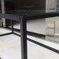 Modern Style Rectangular Glass Coffee Table 17.7-In H Metal Frame 1 Single Cocktail Table Clearhalo 'Coffee & Accent Tables' 'Coffee Tables' 'coffee_tables' 'furn' 'furn_coffee_tables' 'Furniture' 'Living Room Furniture' 1200x1200_0b67aca2-e5bf-42f7-af9f-ae8354fff2d2