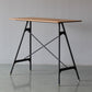 Modern Rectangle Bar Counter Table Wooden Dining Table with Metal Legs Clearhalo 'Bar Furniture' 'Bar Tables' 'bar_tables' 'furn' 'furn_bar_tables' 'Furniture' 'furniture_bar_tables' 'Kitchen & Dining Furniture' 1200x1200_0b682615-4cb7-4d14-9e61-bee98d13f32a