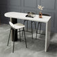 Modern Solid Wood Pub Table Set 1/3/4 Pieces Bar Table with Metal Stools Clearhalo 'Bar Furniture' 'furn' 'furn_home_bar_bar_sets' 'Furniture' 'Home Bars & Bar Sets' 'home_bar_bar_sets' 'Kitchen & Dining Furniture' 1200x1200_0b6b7ccb-45b2-475a-980b-87509b8c9109