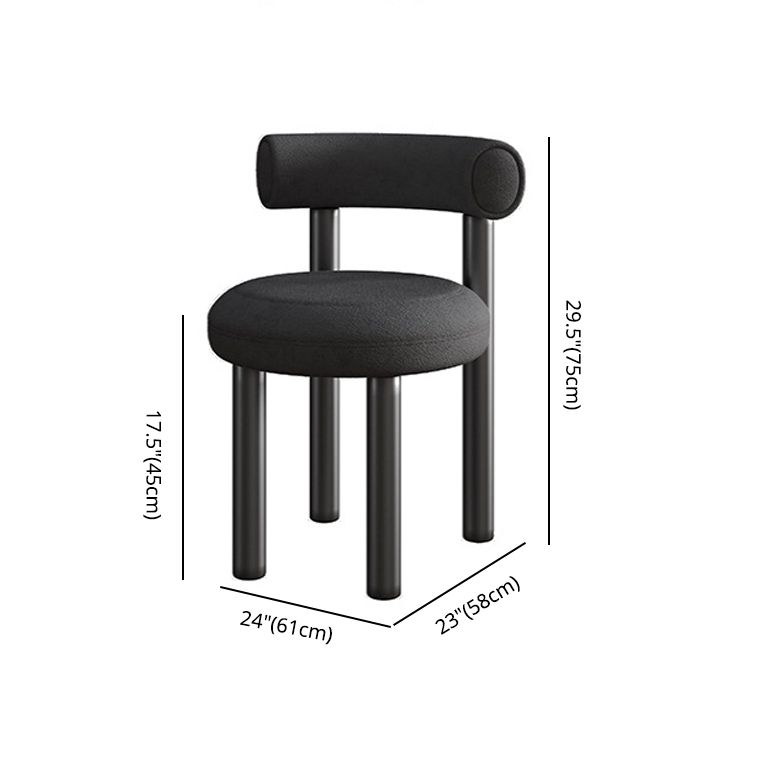 Modern Style Side Chair Indoor Multicolor Open Back Metal Dining Room Chair Clearhalo ' kitchen&dining_furn' 'Dining Chairs' 'Dining Tables & Seating' 'dining_chair' 'furn' 'furn_dining_chair' 'Furniture' 'furniture_dining_chair' 'Kitchen & Dining Furniture' 'kitchen' 1200x1200_0b6ed120-ff74-4853-9507-e0cceadb107a