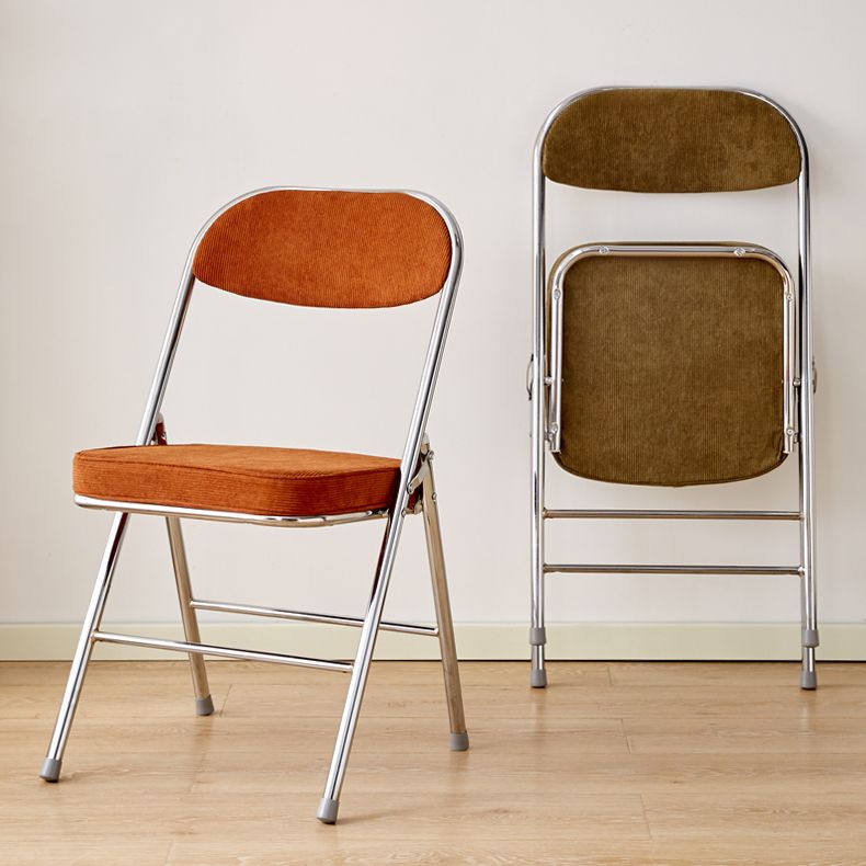 Open Back Dining Side Chair Foldable Upholstered Armless Dining Chairs Clearhalo ' kitchen&dining_furn' 'Dining Chairs' 'Dining Tables & Seating' 'dining_chair' 'furn' 'furn_dining_chair' 'Furniture' 'furniture_dining_chair' 'Kitchen & Dining Furniture' 'kitchen' 1200x1200_0b6ed4ab-65b6-4c8c-ab61-fb898f6c2adf