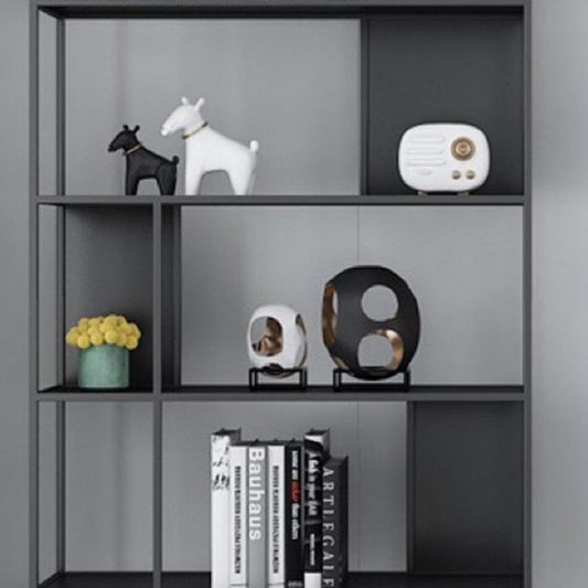 70.87"H Bookshelf Contemporary Style Open Back Bookcase for Home Office Clearhalo 'Bookcases' 'furn' 'furn_bookcases' 'Furniture' 'furniture_bookcases' 'Office Furniture' 1200x1200_0b70ae58-27c5-44b8-918d-95961983f52a