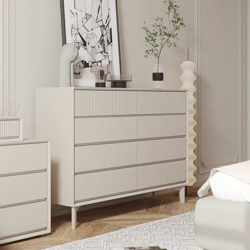 Tocador de madera de doble tocador horizontal contemporáneo para el hogar