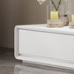 White Media Console Modern Faux Wood TV Stand Console with Drawers Clearhalo 'furn' 'furn_tv_stands_entertainment_centers' 'Furniture' 'Living Room Furniture' 'TV Stands & Entertainment Centers' 'TV Stands & Media Storage Furniture' 'tv_stands_entertainment_centers' 1200x1200_0b7295f1-3998-45c1-a2d4-f5d48737251c