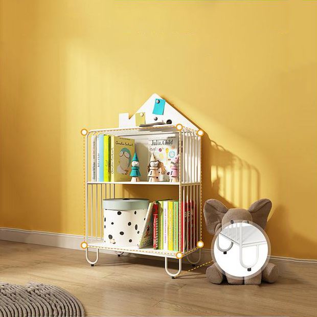 Scandinavian metal boekenplank standaard open back boekenkast met planken