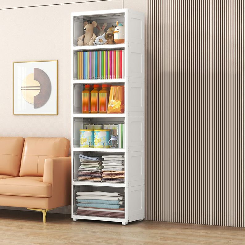 Armoire de garde-robe contemporaine avec des jambes en plastique non conservateur Armoire