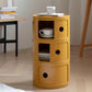 Dia 12.6-Inch Contemporary Plastic Bedside Cabinet 2/3/4-door Nightstand Clearhalo 'Bedroom Furniture' 'furn' 'furn_night_stand' 'Furniture' 'night_stand' 'Nightstands' 1200x1200_0b7ceaa8-7dfc-465a-bdc1-e1a33f21f41d
