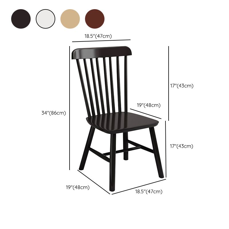Wood Side Dining Chairs 18.5" Wide Wishbone Armless Chair Set Clearhalo 'Dining Chairs' 'Dining Tables & Seating' 'dining_chair' 'furn' 'furn_dining_chair' 'Furniture' 'Kitchen & Dining Furniture' 1200x1200_0b7e4445-ef17-45c5-bee3-13ded34859bc