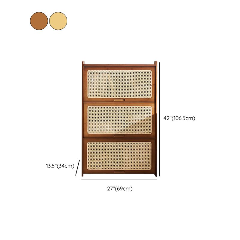 Minimalistic Solid Wood Accent Cabinet Rectangle Storage Cabinet Clearhalo 'Cabinets & Chests' 'cabinets_chests' 'furn' 'furn_cabinets_chests' 'Furniture' 'Living Room Furniture' 1200x1200_0b816a45-2c08-49d1-9c46-13f3ab49dcf6