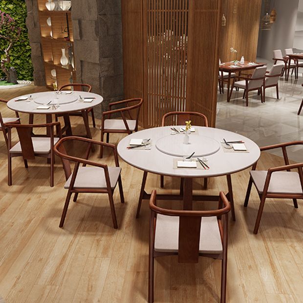 Traditional Style Ash Wood Chairs Kitchen Slat Back Arm Single Chair Clearhalo ' kitchen&dining_furn' 'Dining Chairs' 'Dining Tables & Seating' 'dining_chair' 'furn' 'furn_dining_chair' 'Furniture' 'furniture_dining_chair' 'Kitchen & Dining Furniture' 'kitchen' 1200x1200_0b849642-80b9-4760-99d6-debbf8336757