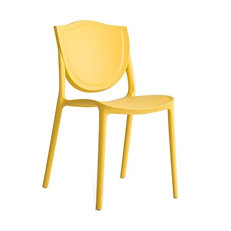 Scandinavian Armless Open Back Chairs Plastic Dining Chairs for Home Use Clearhalo ' kitchen&dining_furn' 'Dining Chairs' 'Dining Tables & Seating' 'dining_chair' 'furn' 'furn_dining_chair' 'Furniture' 'furniture_dining_chair' 'Kitchen & Dining Furniture' 'kitchen' 1200x1200_0b85c598-96b6-486b-ae79-8cf40d233495