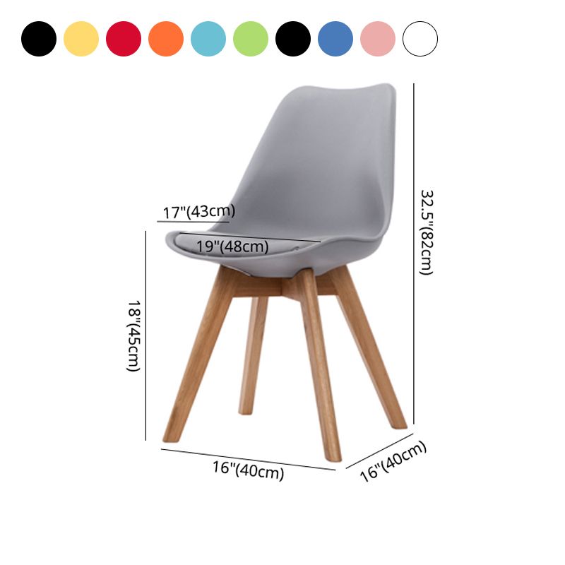 Scandinavian Beech Parsons Side Chair Matte Finish Leather Dining Chairs (Set of 2) Clearhalo ' kitchen&dining_furn' 'Dining Chairs' 'Dining Tables & Seating' 'dining_chair' 'Furniture' 'furniture_dining_chair' 'Kitchen & Dining Furniture' 'kitchen' 1200x1200_0b85e10e-8b32-4597-8e49-72241d099d04