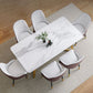 Rectangle Double Pedestal Dining Site Table Traditional Luxury Table for Indoor Clearhalo ' dining_table' 'Dining Tables & Seating' 'Dining Tables' 'furn' 'furn_dining_table' 'Furniture' 'furniture_dining_table' 'Kitchen & Dining Furniture' 'kitchen&dining_furn' 'kitchen' 'kitchen_dining_table' 1200x1200_0b86a762-3b1a-42cc-b79e-9278066e9d0f