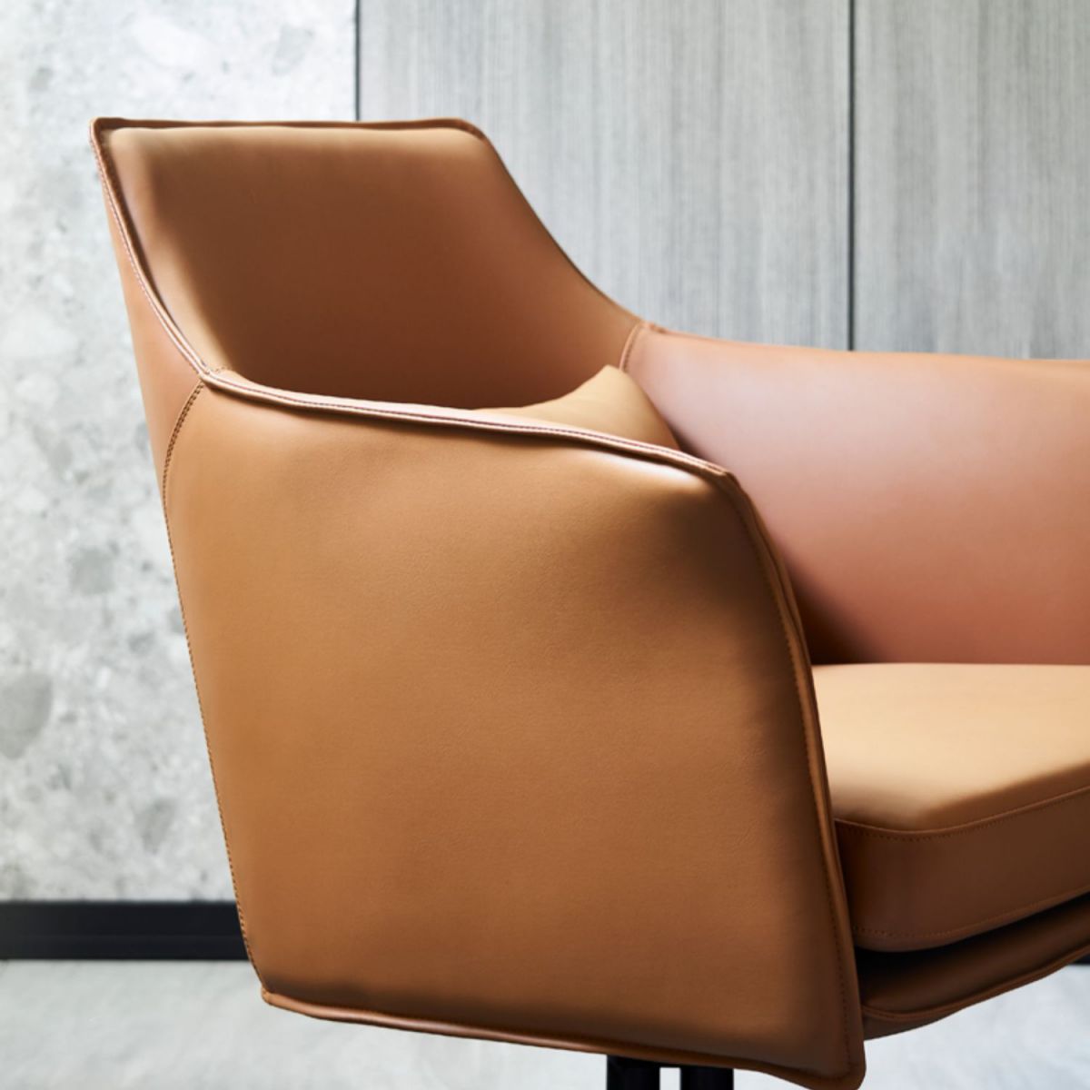 Modern Barrel Accent Chair Spider Solid Color Barrel Chair for Living Room Clearhalo 'Accent Chairs' 'accent_chairs' 'Chairs & Seating' 'furn' 'furn_accent_chairs' 'Furniture' 'Living Room Furniture' 1200x1200_0b8aa98d-54dc-4c9a-9e42-c9d5a610b61d