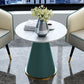 Round Table 23.6'' Dinette Table Traditional Luxury Dinner Room Table with Pedestal Casual Clearhalo ' dining_table' 'Dining Tables & Seating' 'Dining Tables' 'furn' 'furn_dining_table' 'Furniture' 'furniture_dining_table' 'Kitchen & Dining Furniture' 'kitchen&dining_furn' 'kitchen' 'kitchen_dining_table' 1200x1200_0b8e99ab-0e66-4f9b-81d8-2720b09aed2b