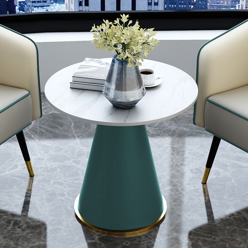 Round Table 23.6'' Dinette Table Traditional Luxury Dinner Room Table with Pedestal Casual Clearhalo ' dining_table' 'Dining Tables & Seating' 'Dining Tables' 'furn' 'furn_dining_table' 'Furniture' 'furniture_dining_table' 'Kitchen & Dining Furniture' 'kitchen&dining_furn' 'kitchen' 'kitchen_dining_table' 1200x1200_0b8e99ab-0e66-4f9b-81d8-2720b09aed2b